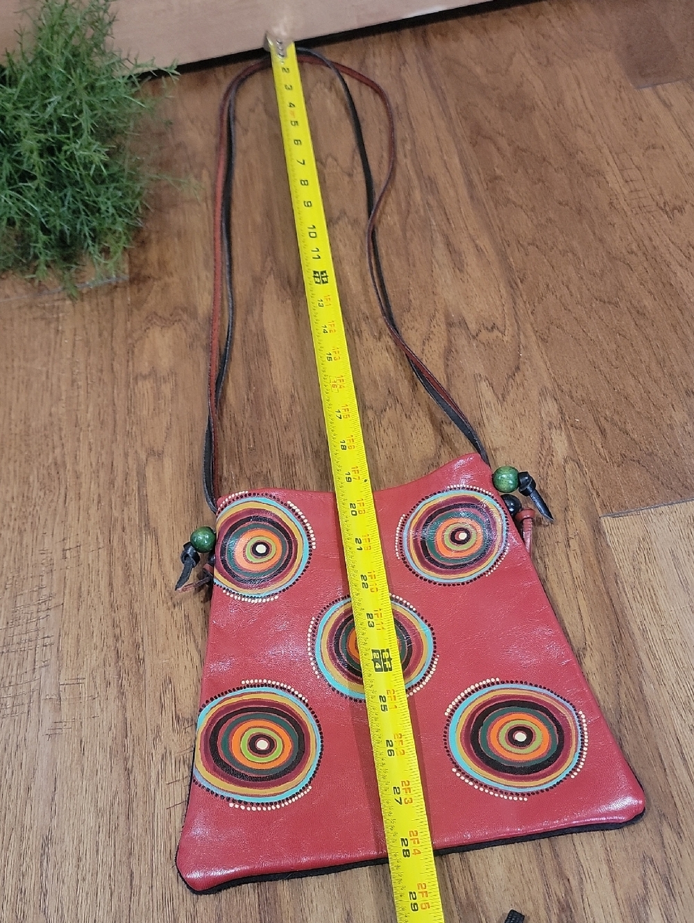 Cyanana Hand Crafted Leather Crossbody - Picture 5 of 11